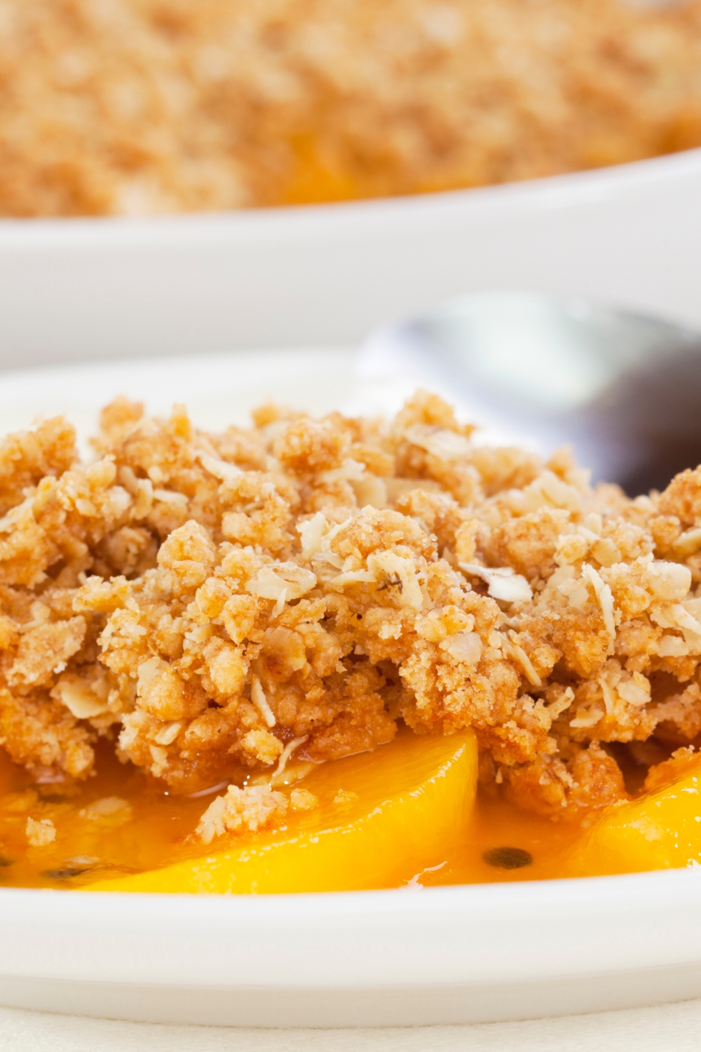 Peach Crumble