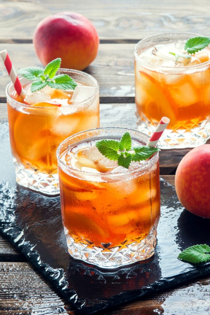 3 Ingredient Peach Iced Tea Recipe