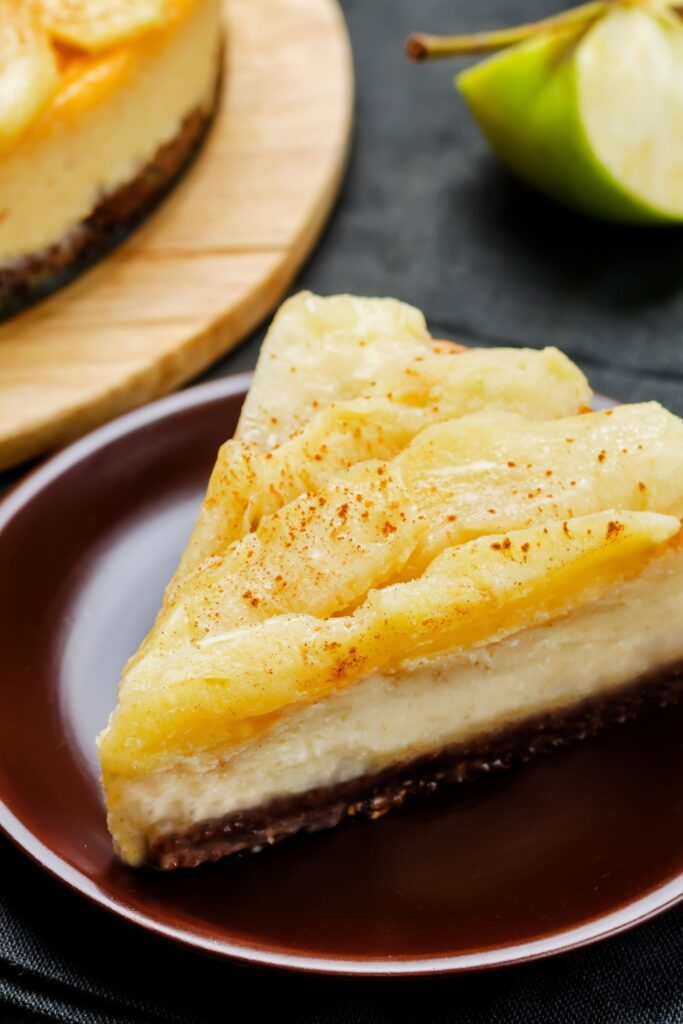 No Bake Apple Cheesecake Recipe