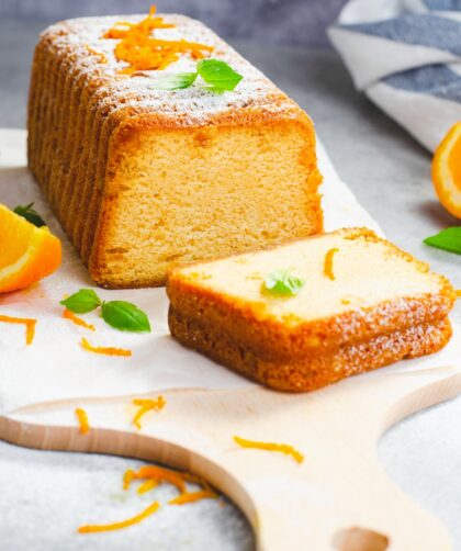 Orange Pound Cake Recipe