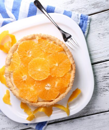 French Orange Cream Tart