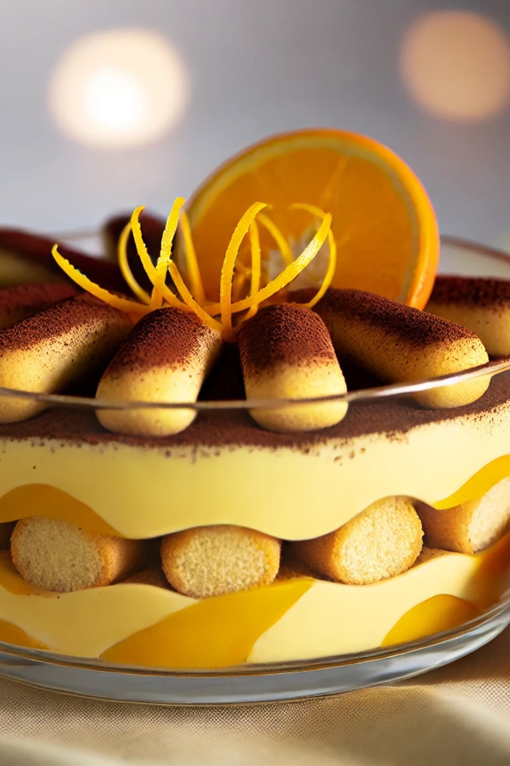 Orange Curd Tiramisu Recipe