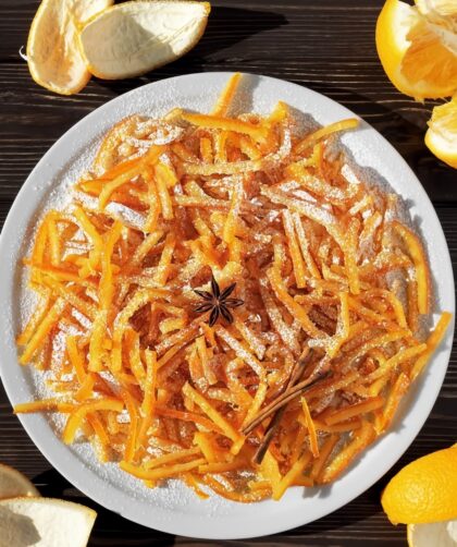 Candied Orange Peel Recipe