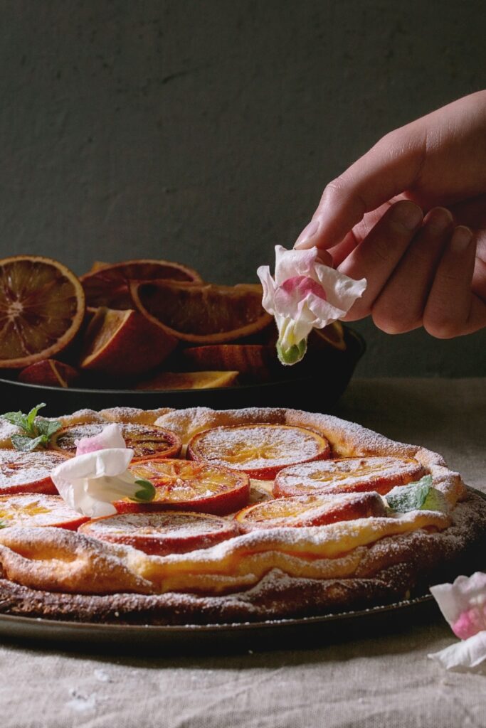 Cake With Blood Orange Recipe