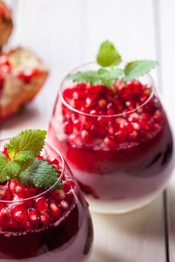 Pomegranate Mousse Recipe