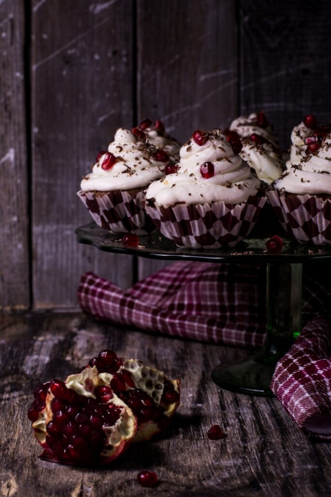 Pomegranate Cupcake Recipe