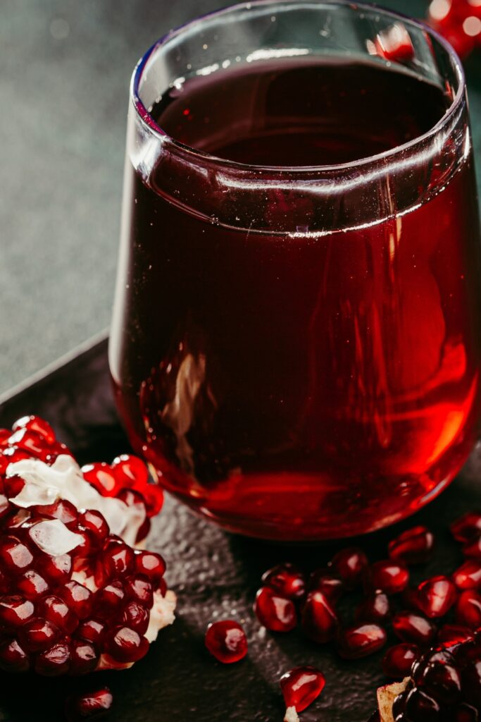 Homemade Pomegranate Juice