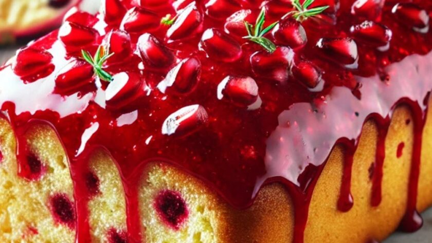 Pomegranate Pound Cake Recipe