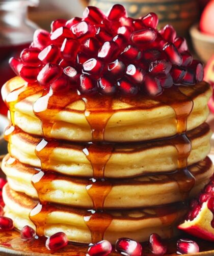 Pomegranate Pancakes Recipe