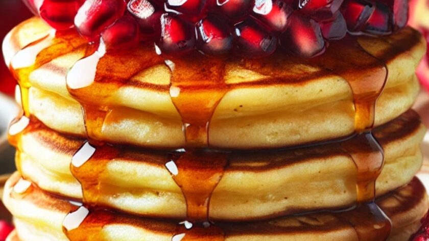 Pomegranate Pancakes Recipe