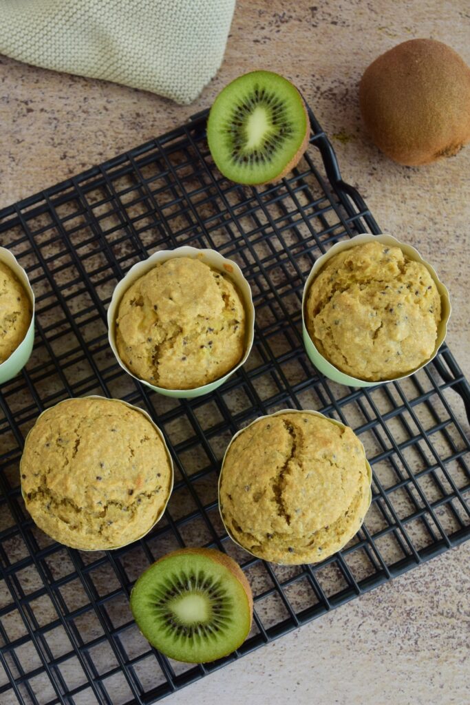 Vegan Kiwi Muffins Recipe