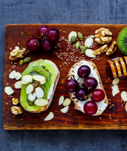 Healthy Kiwi Toasts Recipe