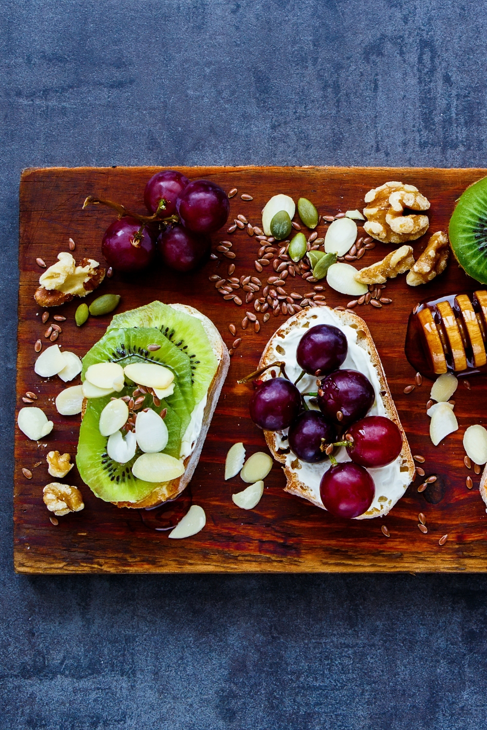 Healthy Kiwi Toasts Recipe