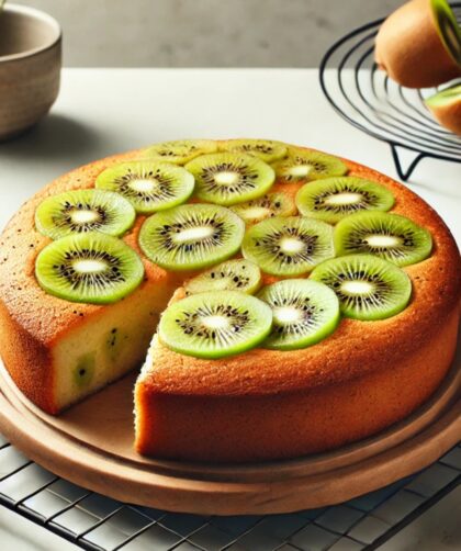 Vegan Kiwi Cake Recipe