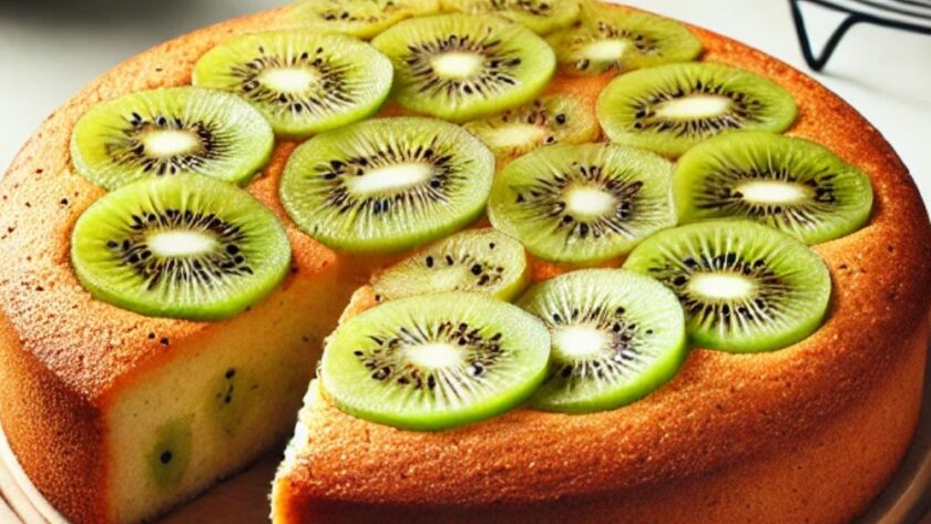 Vegan Kiwi Cake Recipe