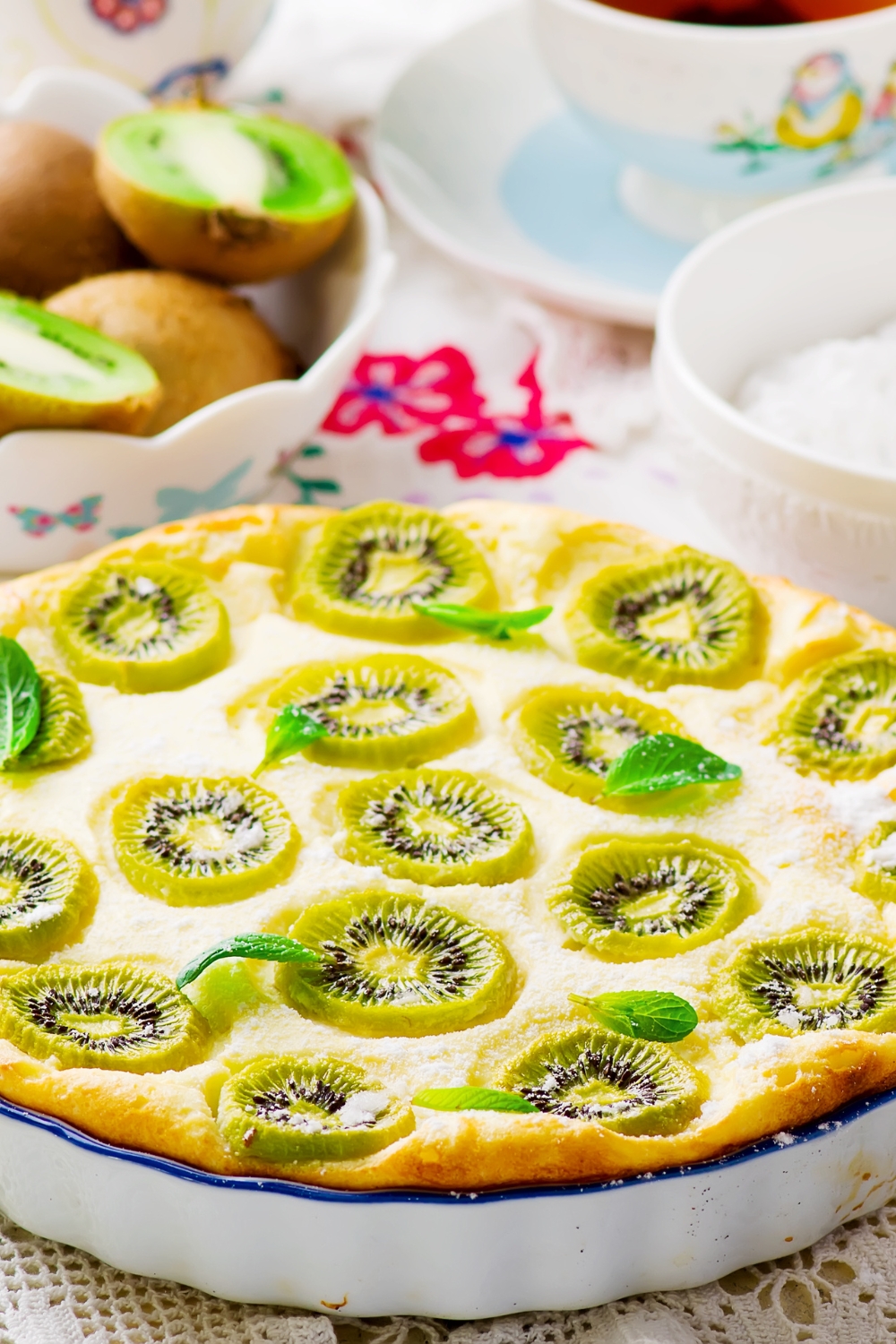 Upside Down Kiwi Cake Recipe