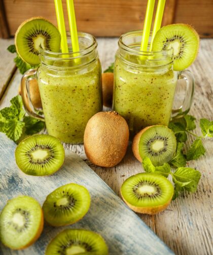 Homemade Kiwi Smoothie