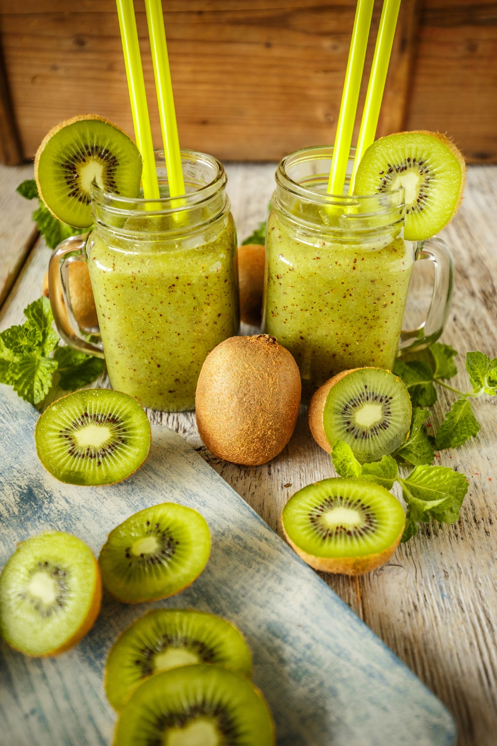 Homemade Kiwi Smoothie