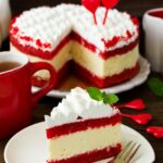 New Year Red Velvet Cheesecake Recipe