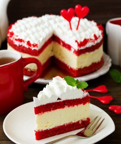 New Year Red Velvet Cheesecake Recipe