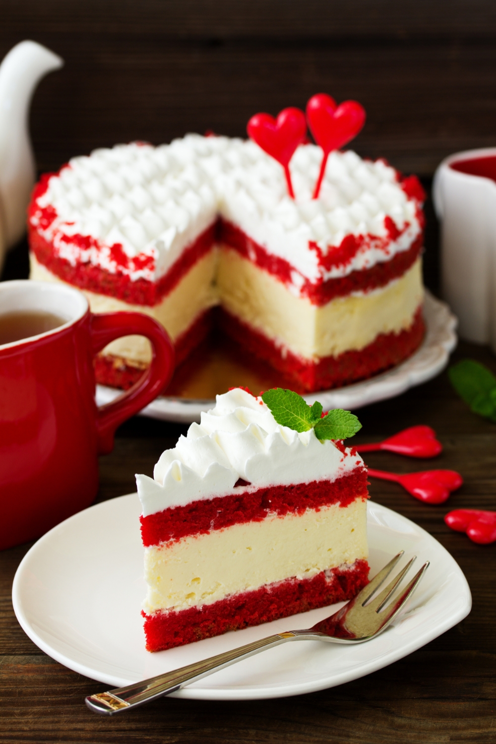 New Year Red Velvet Cheesecake Recipe