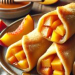 Peach Pie Egg Rolls