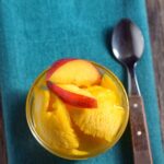 Peach Sorbet No Sugar