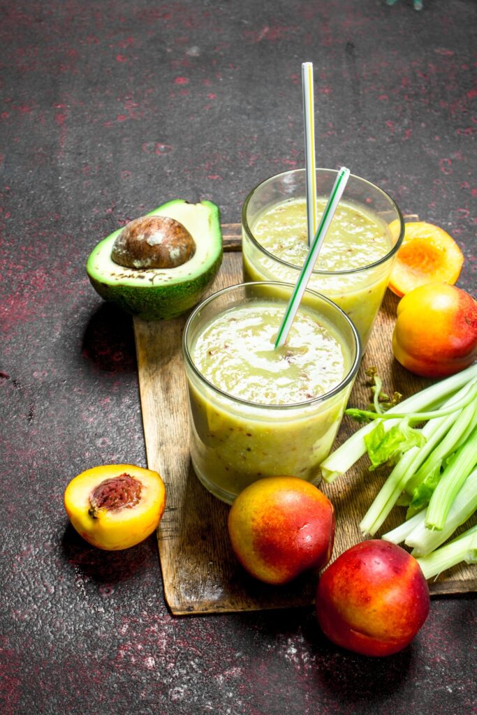 Avocado Peach Smoothie