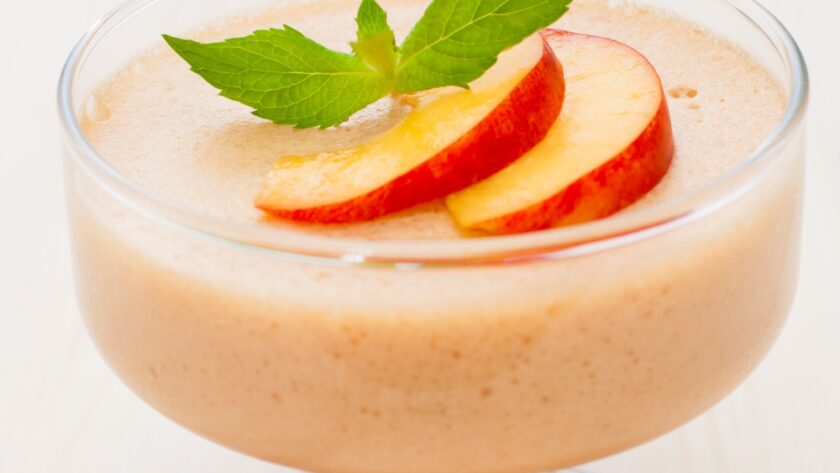 Peach Mousse Recipe