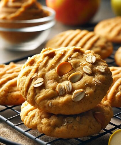 Apple Peanut Butter Cookies