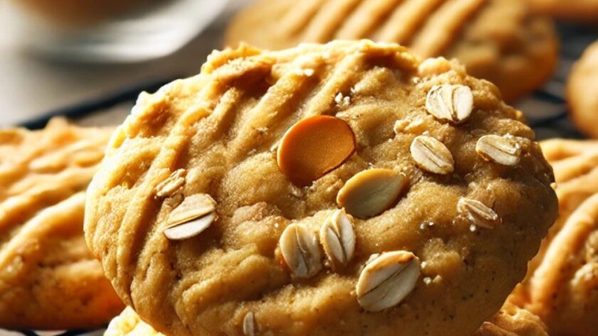 Apple Peanut Butter Cookies