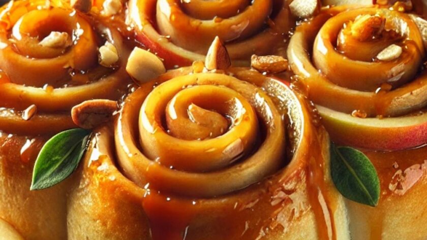 Caramel Apple Sweet Rolls