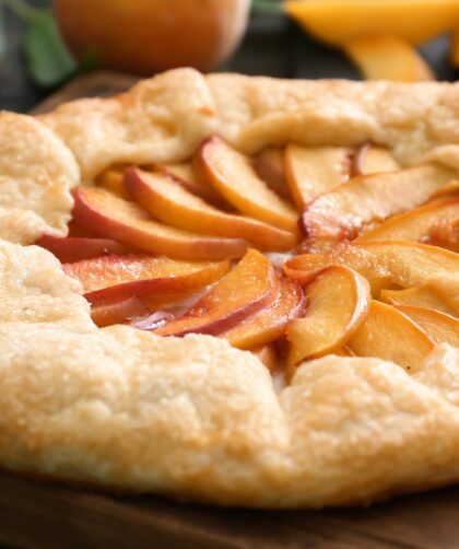 Easy Peach Galette Recipe