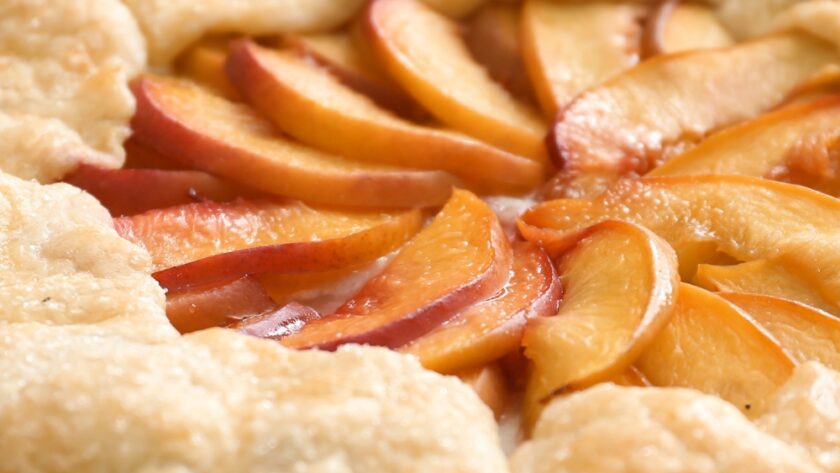 Easy Peach Galette Recipe