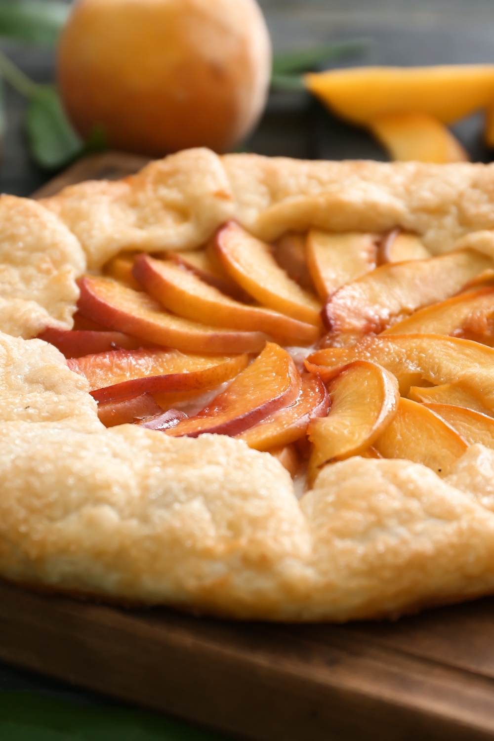 Easy Peach Galette Recipe