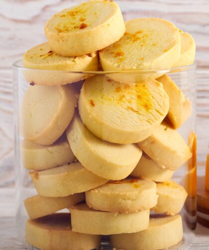 Orange Shortbread Cookies Recipe