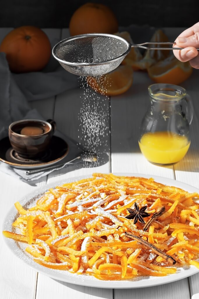 Candied Orange Peel Recipe