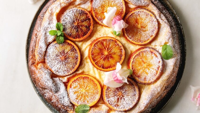 Cake With Blood Orange Recipe