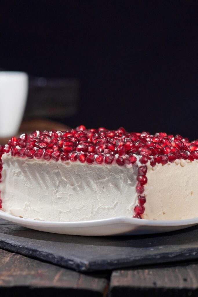 Pomegranate Layered Cake Recipe