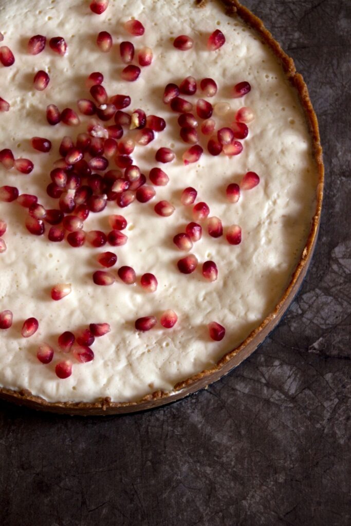 Pomegranate Cheesecake Recipe