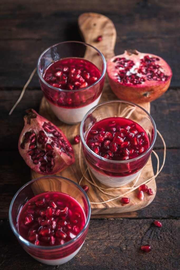 Pomegranate Panna Cotta Recipe