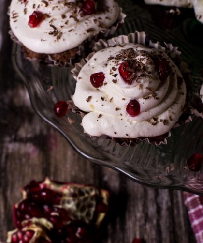 Pomegranate Cupcake Recipe