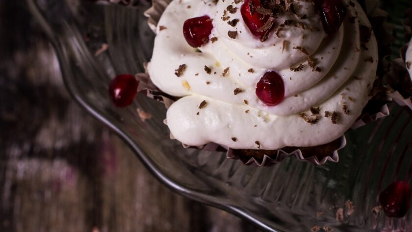 Pomegranate Cupcake Recipe