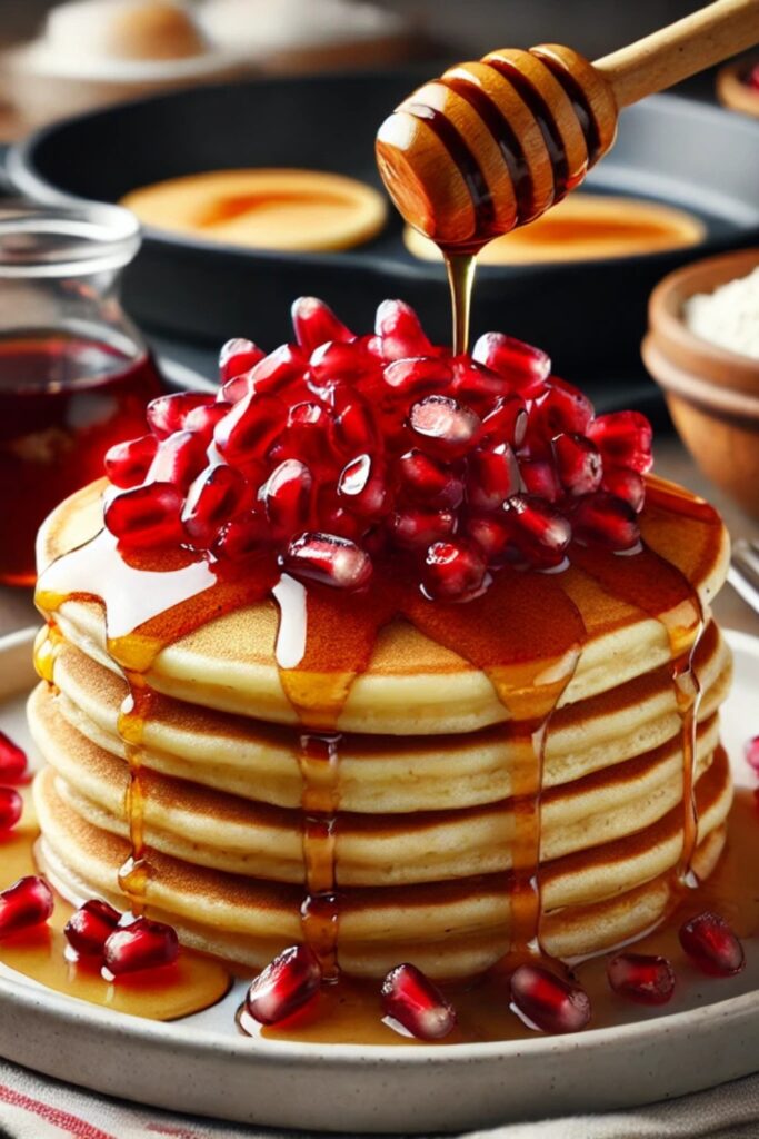 Pomegranate Pancakes Recipe