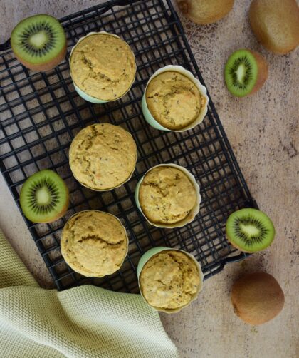 Vegan Kiwi Muffins Recipe