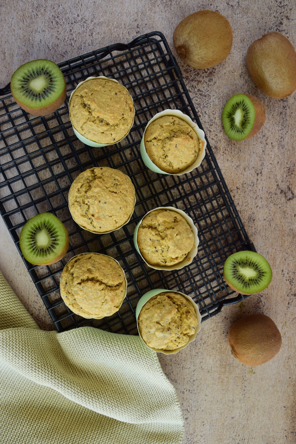 Vegan Kiwi Muffins Recipe