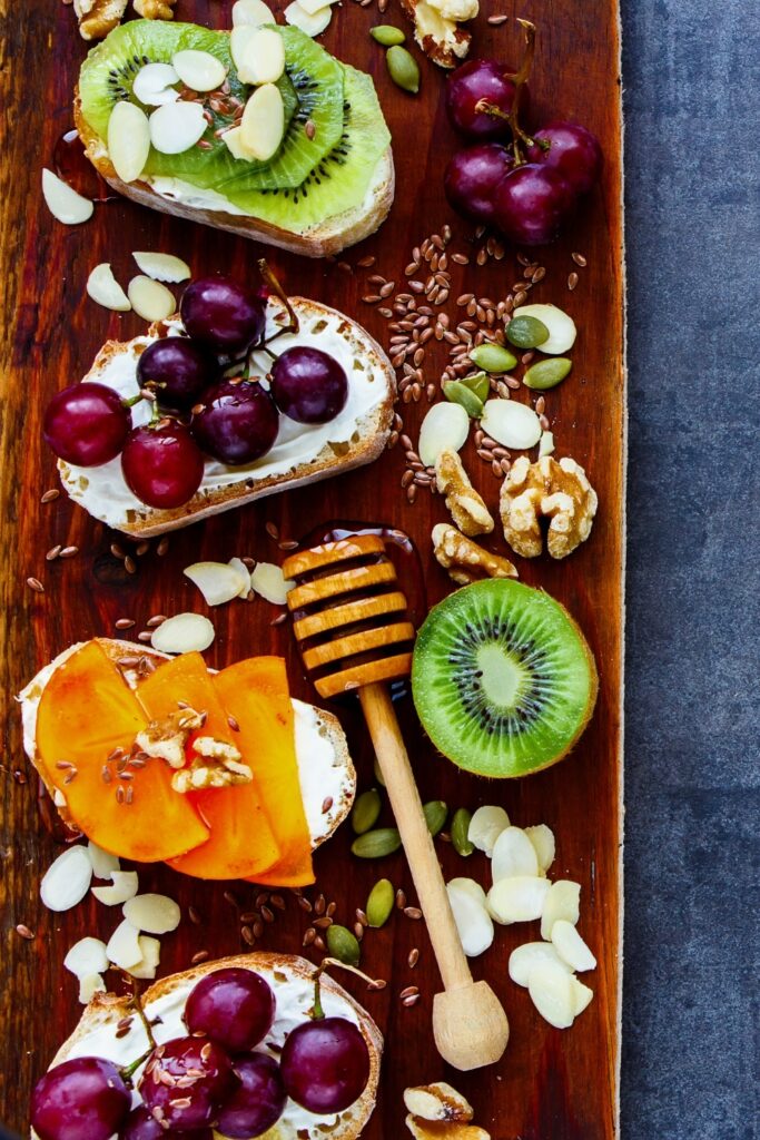 Healthy Kiwi Toasts Recipe