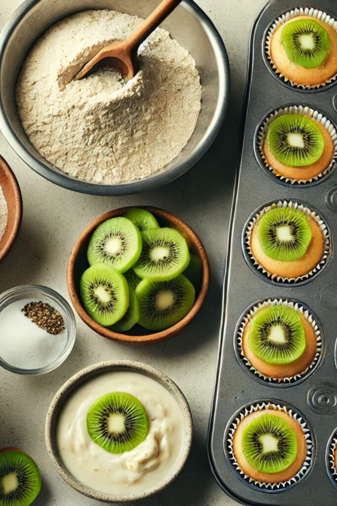 Kiwi Cupcakes Recipe