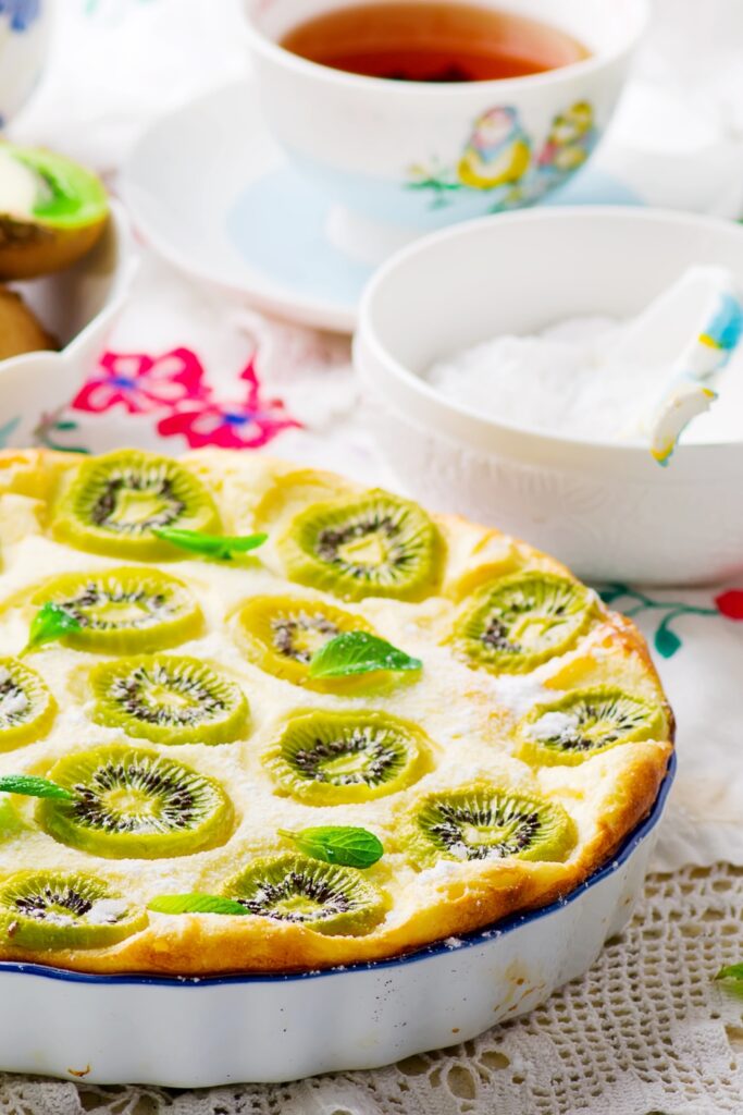 Upside Down Kiwi Cake Recipe