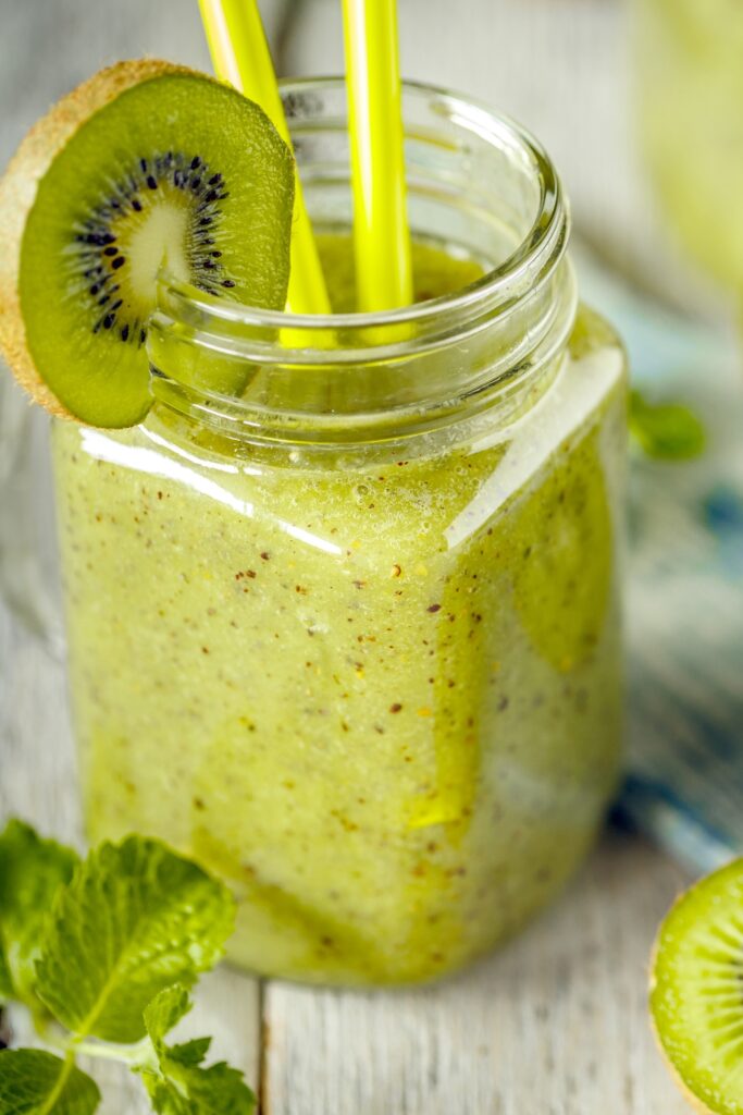 Homemade Kiwi Smoothie